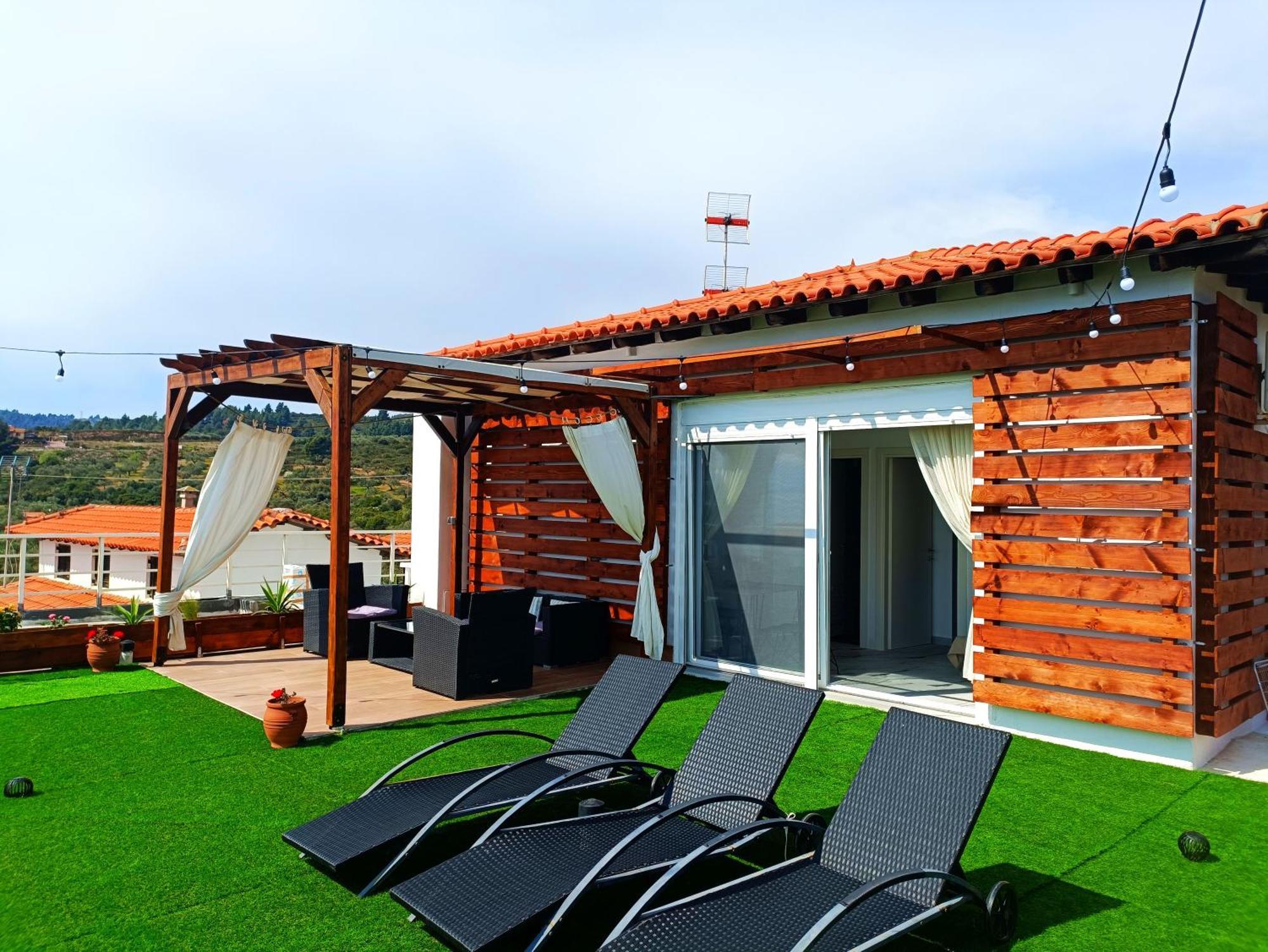 Salonikiou Beach Apartments & Villas Ájos Nikólaos Eksteriør bilde