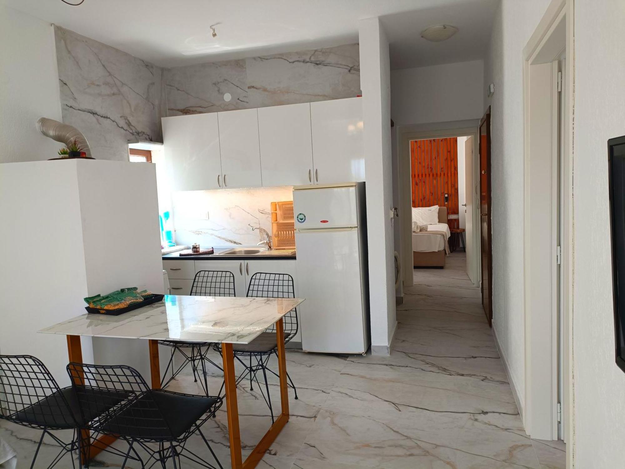 Salonikiou Beach Apartments & Villas Ájos Nikólaos Eksteriør bilde