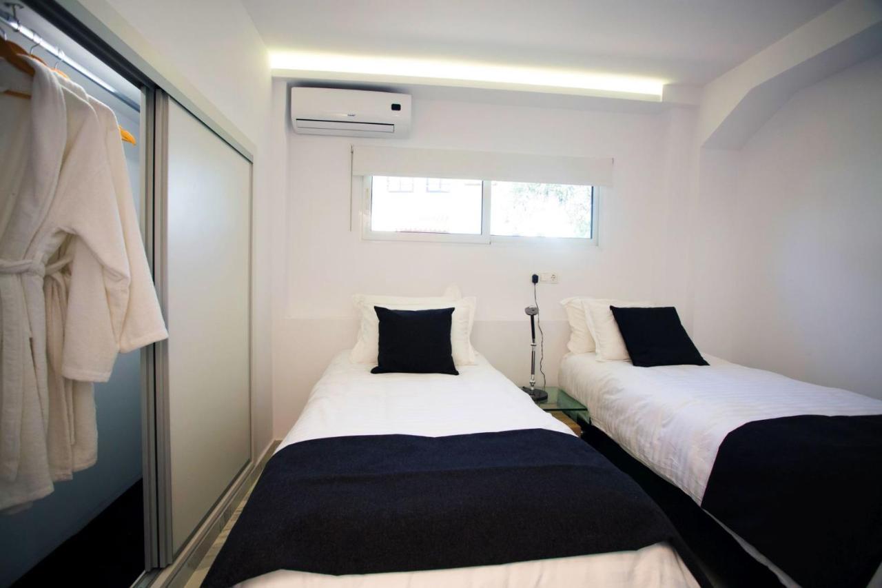 Salonikiou Beach Apartments & Villas Ájos Nikólaos Eksteriør bilde