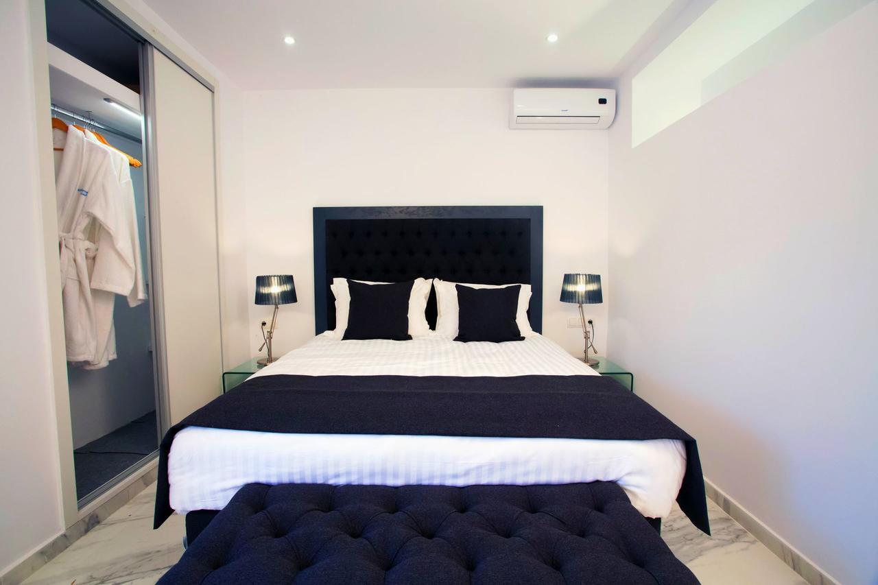 Salonikiou Beach Apartments & Villas Ájos Nikólaos Eksteriør bilde