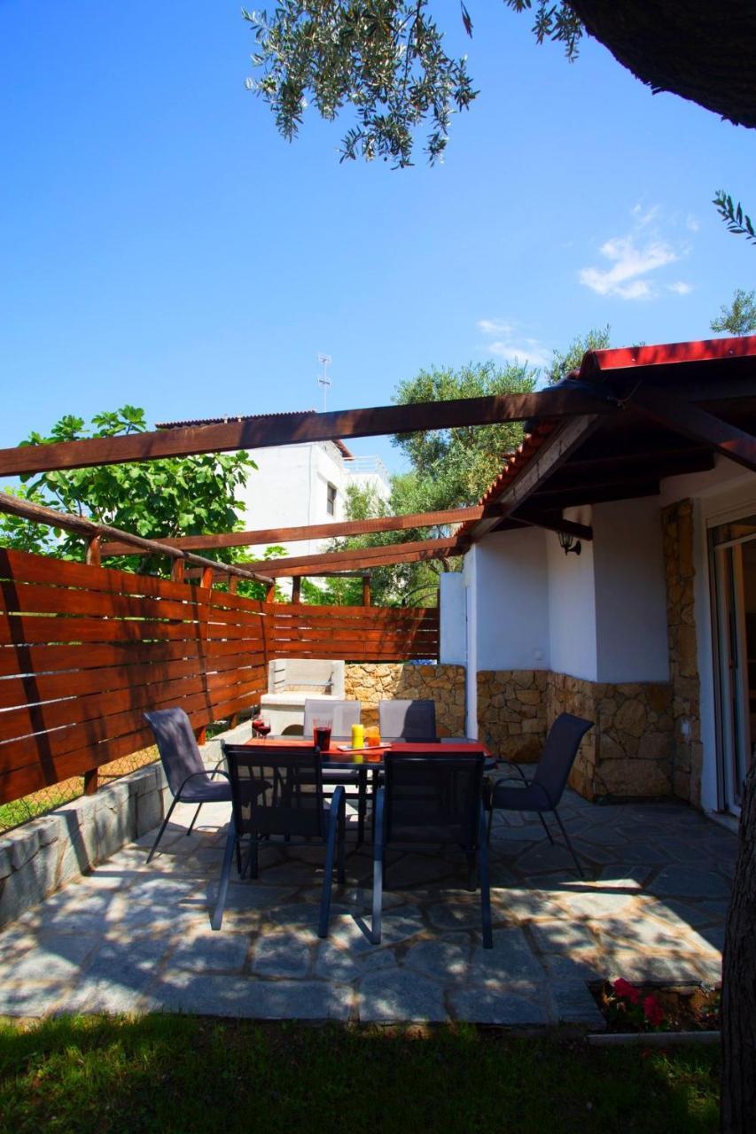 Salonikiou Beach Apartments & Villas Ájos Nikólaos Eksteriør bilde