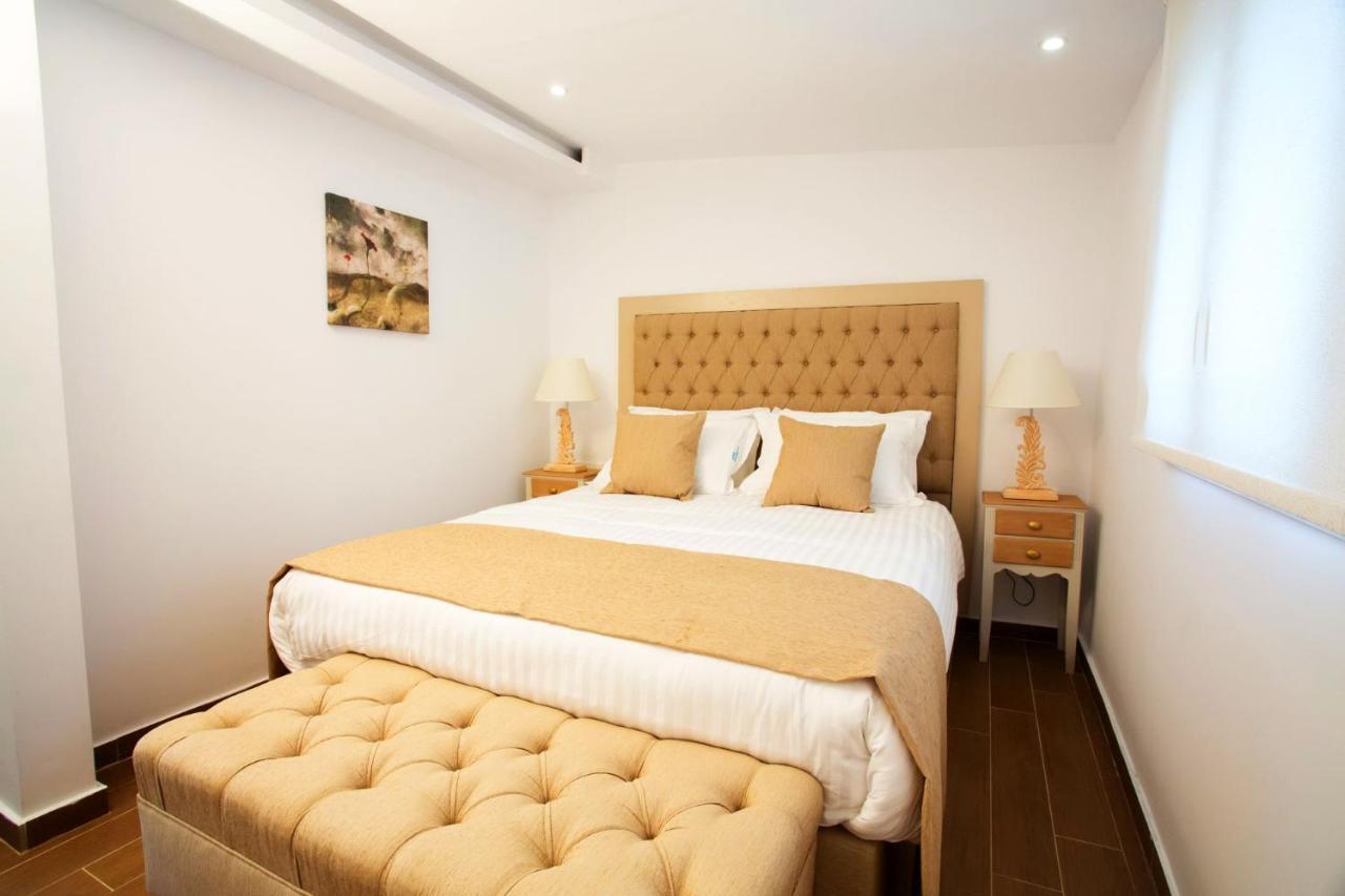 Salonikiou Beach Apartments & Villas Ájos Nikólaos Eksteriør bilde